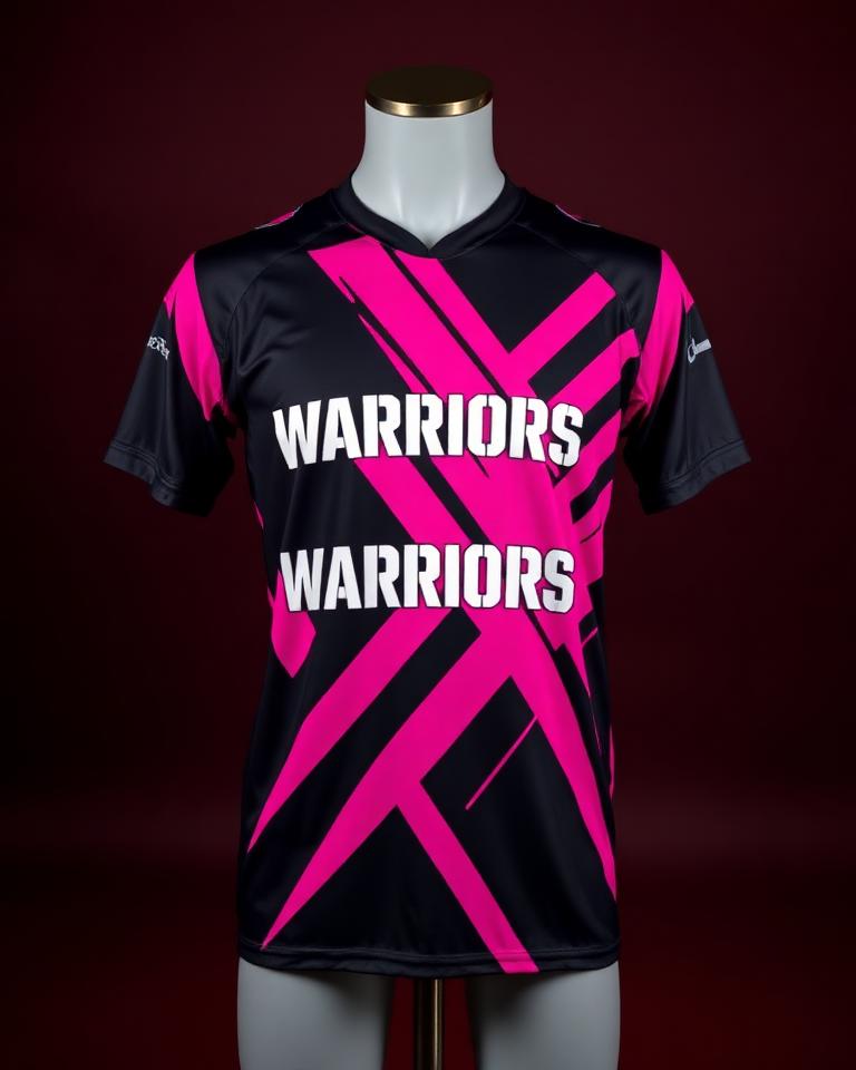 Warriors custom jersey design concept